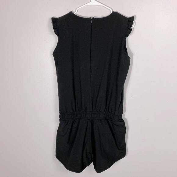 Albion Fit Black Romper Jumpsuit size medium - Picture 7 of 16